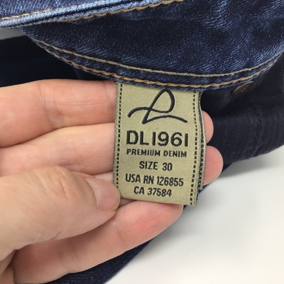DL1961 Cindy Slim Bootcut 4 Way Stretch 360 Comfort Blue Size 30 - Picture 8 of 10